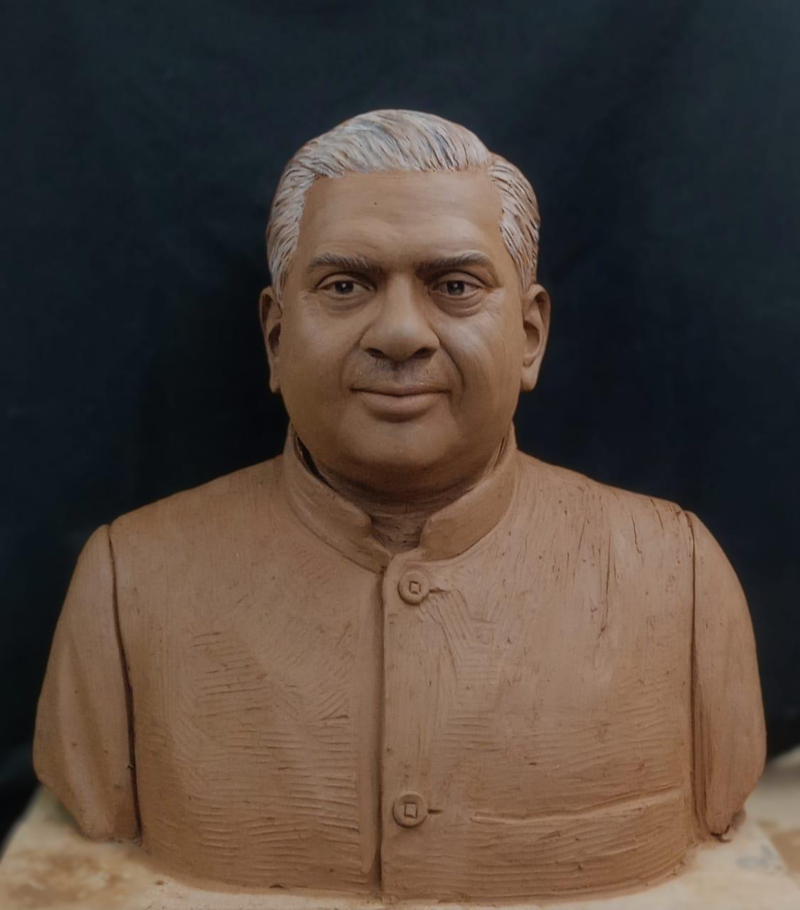Clay Model Statue